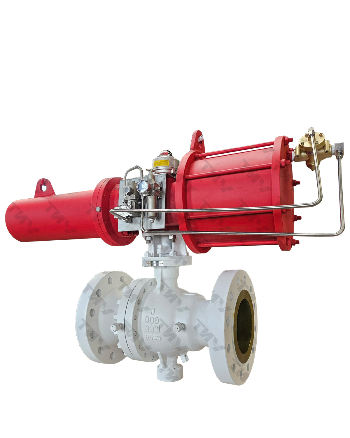Cast Steel Soft-Sealed Trunnion Mounted Ball Valve
