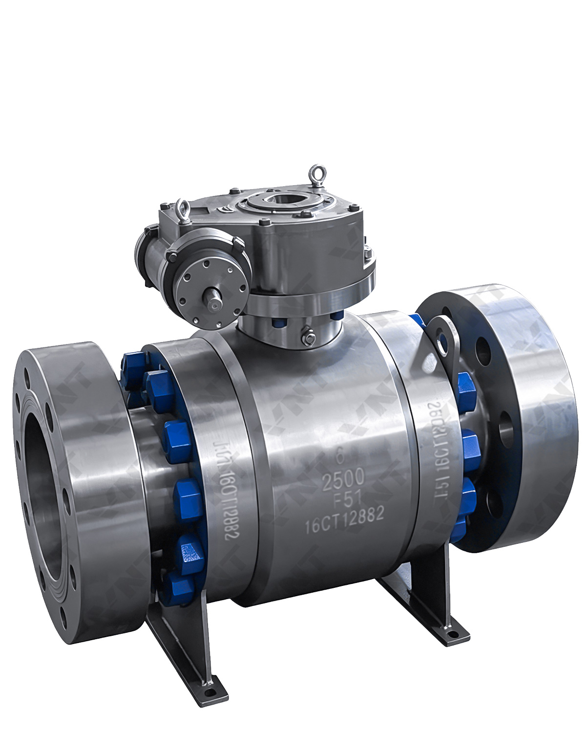 Metal Hard-Sealed Trunnion Mounted Ball Valve