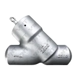 Y-Type Check Valve Y-type check valve for steam and crystallizing media