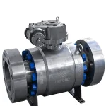 Metal Hard-Sealed Trunnion Mounted Ball Valve