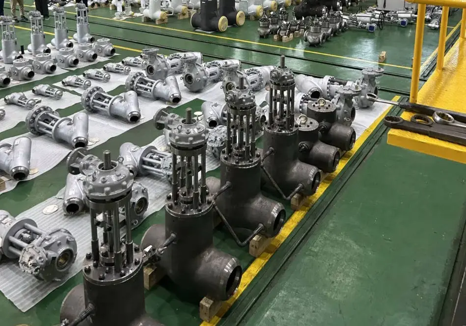 Pressure-seal bonnet cross-section for power plant valves
