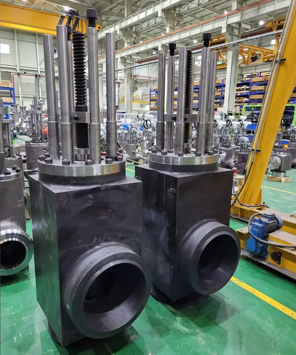 Specialized alloy power plant valves with Stellite hardfacing