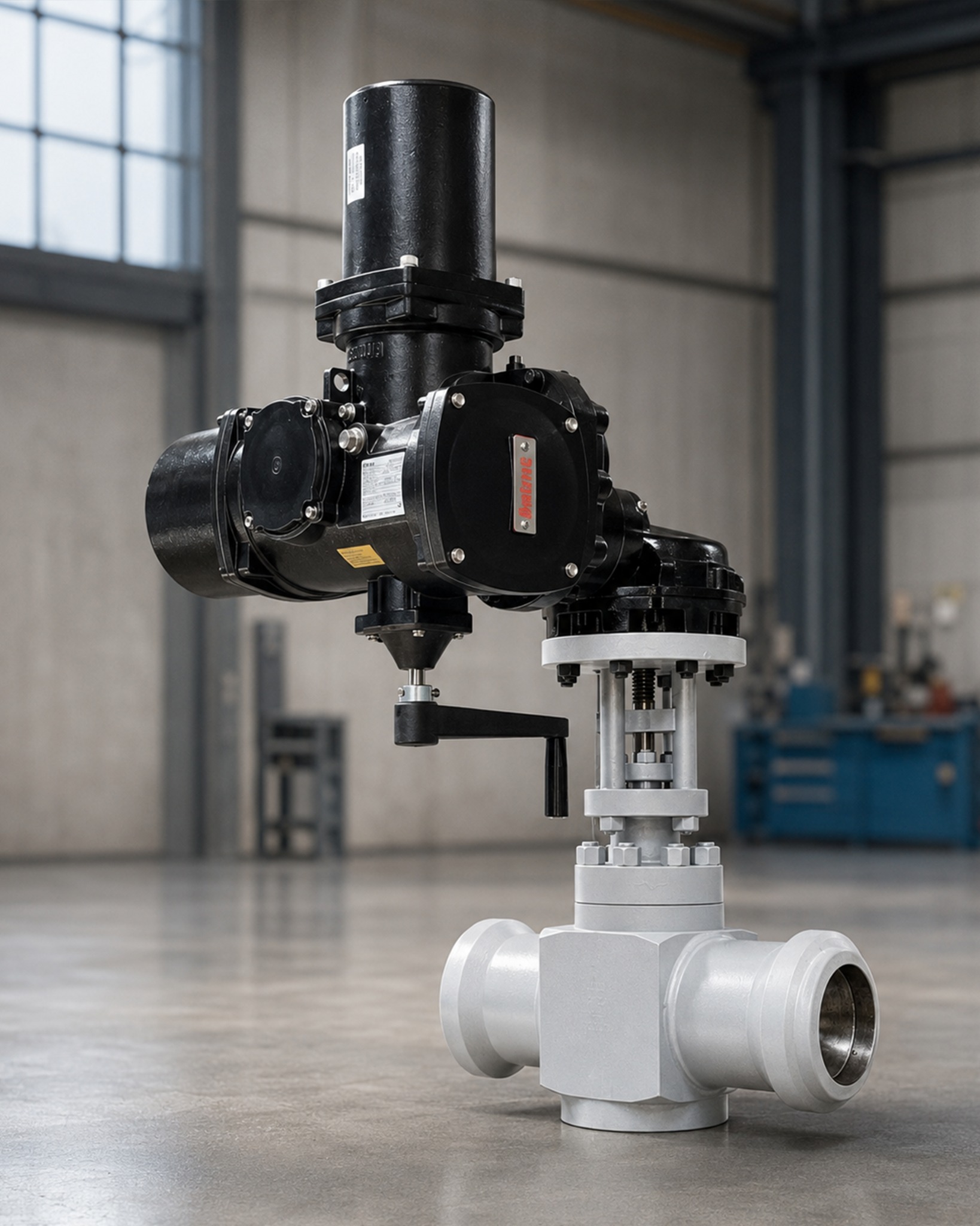 1500LB Electric Control Valve for power generation