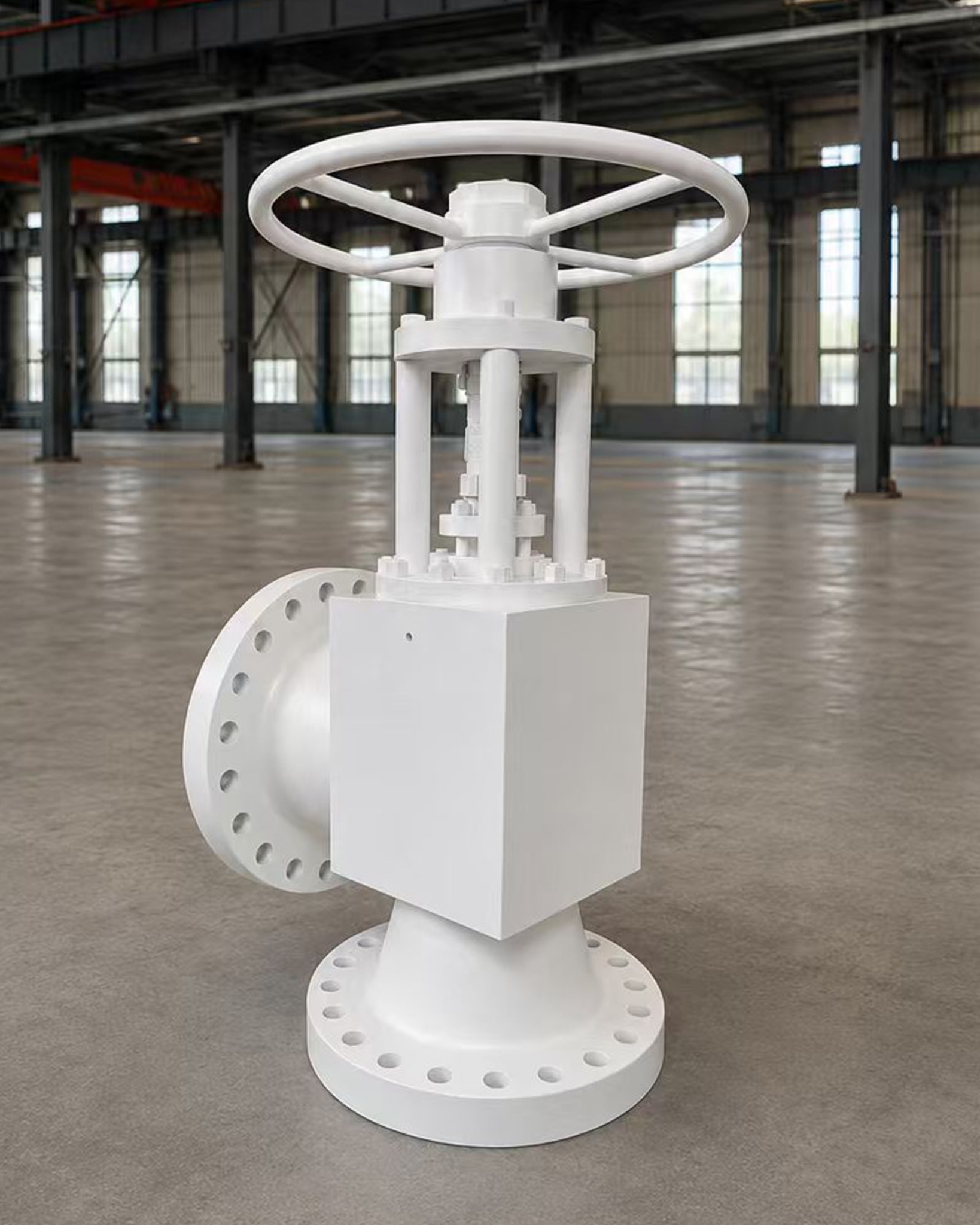 900LB Angle Globe Valve for high pressure steam systems