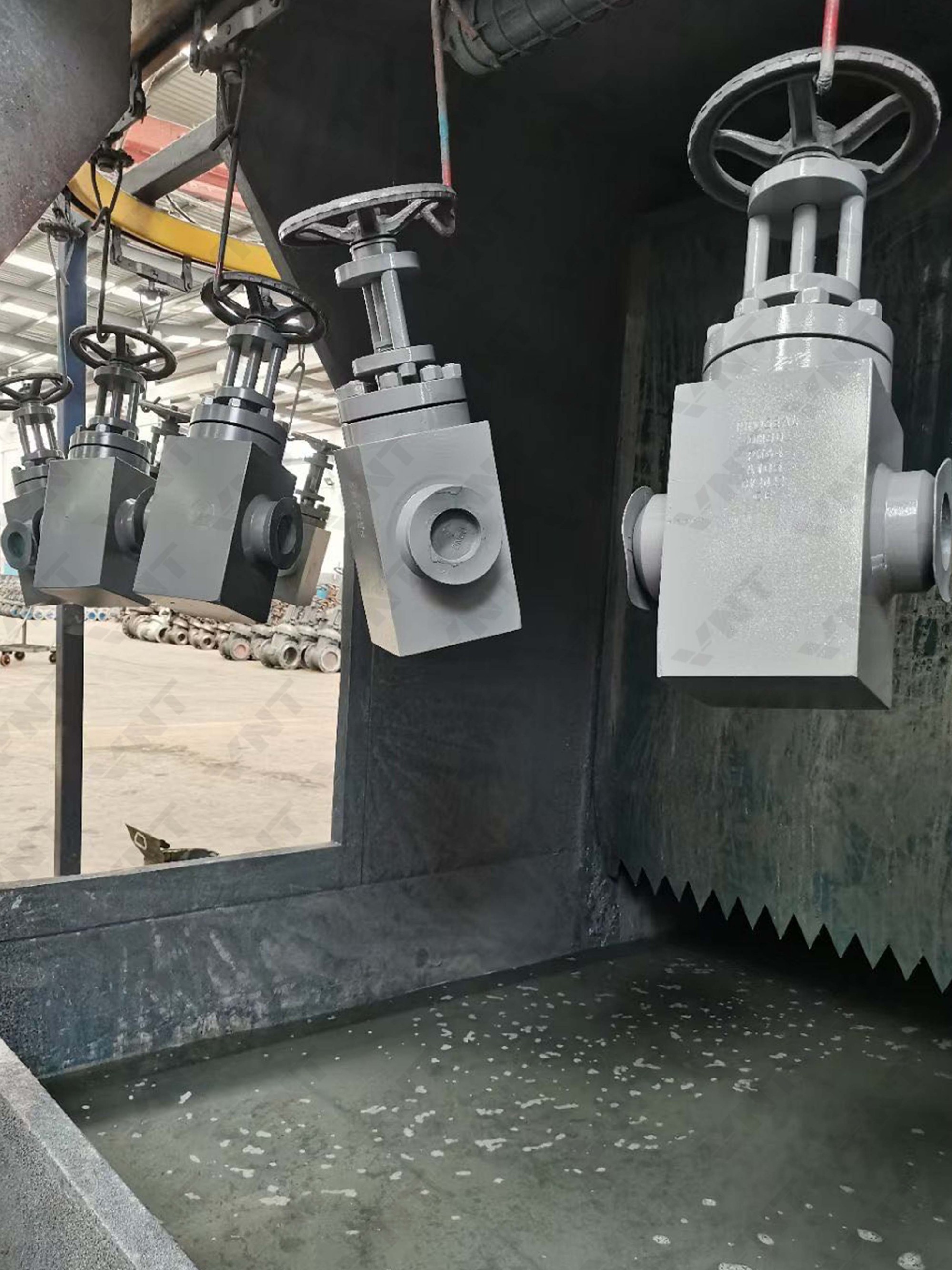 Forged Steel Slab Gate Valve - Drawing