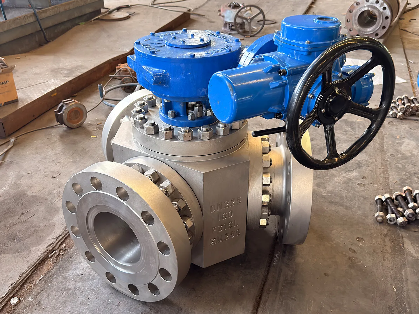 Three-Way Ball Valve