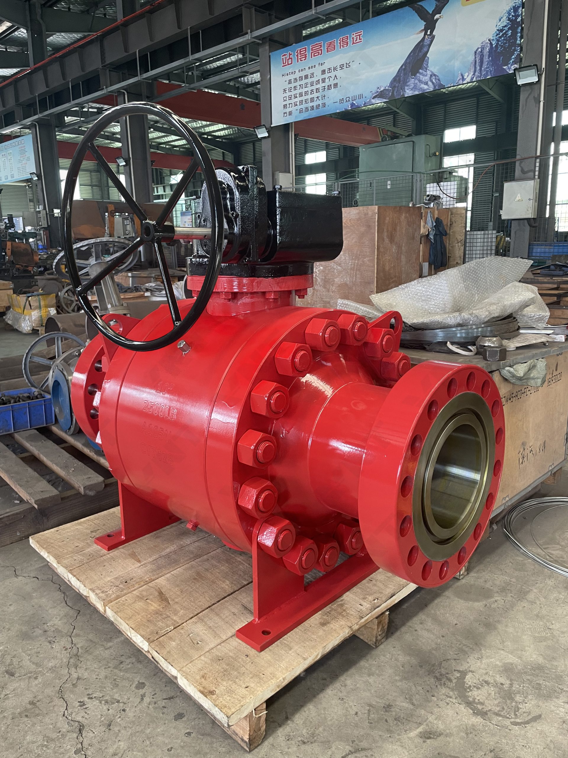 Forged Steel Soft-Sealed Trunnion Mounted Ball Valve