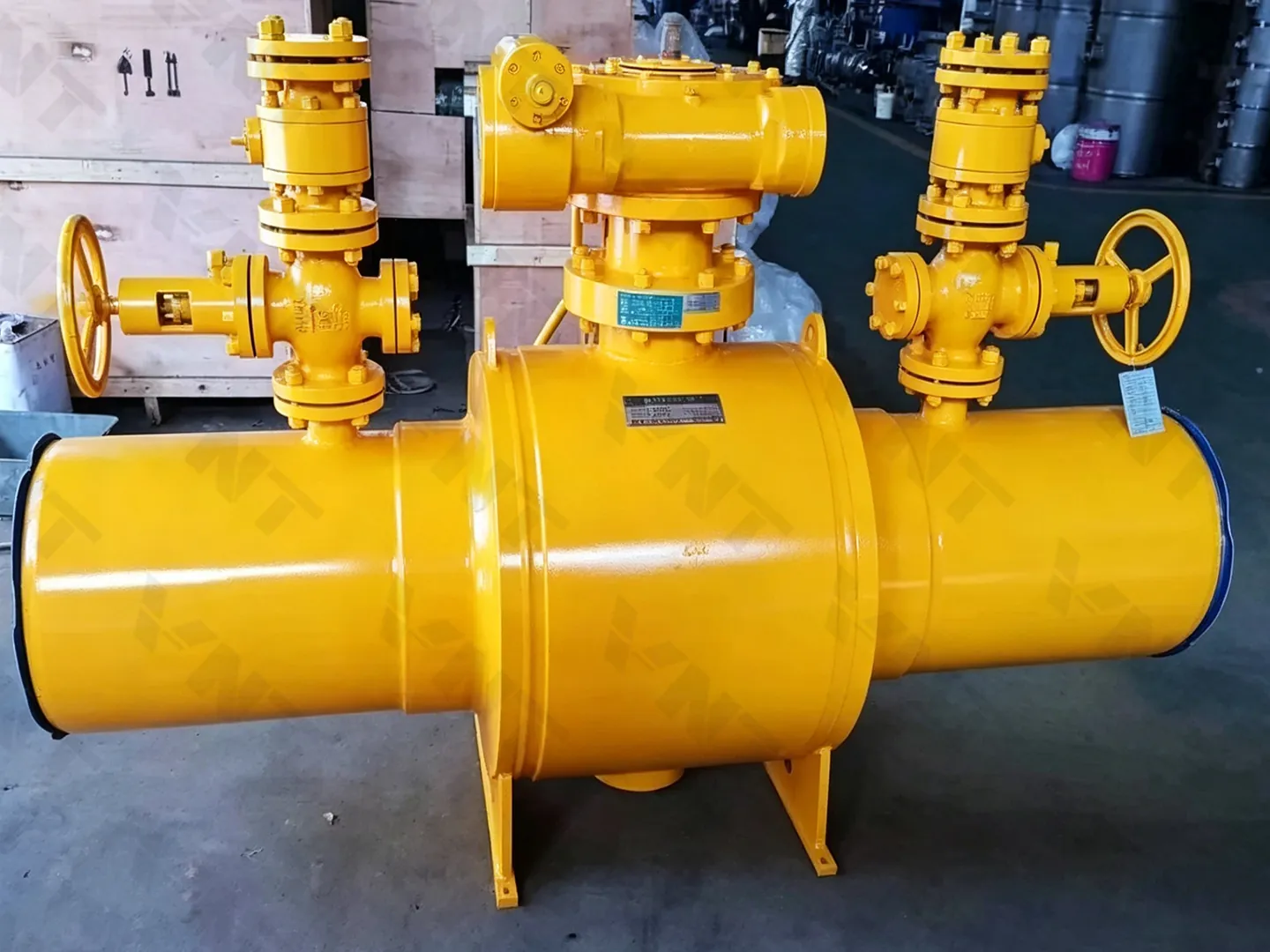 Fully Welded Trunnion Mounted Ball Valve