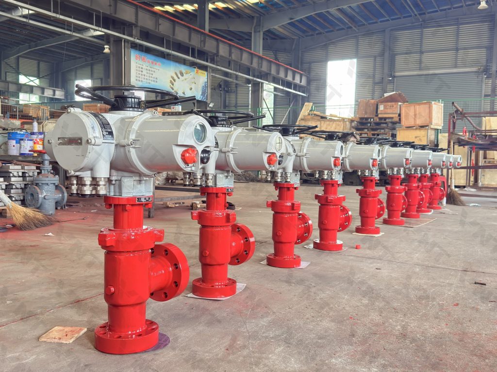 JLK947Y 10000 PSI wellhead choke valve batch production