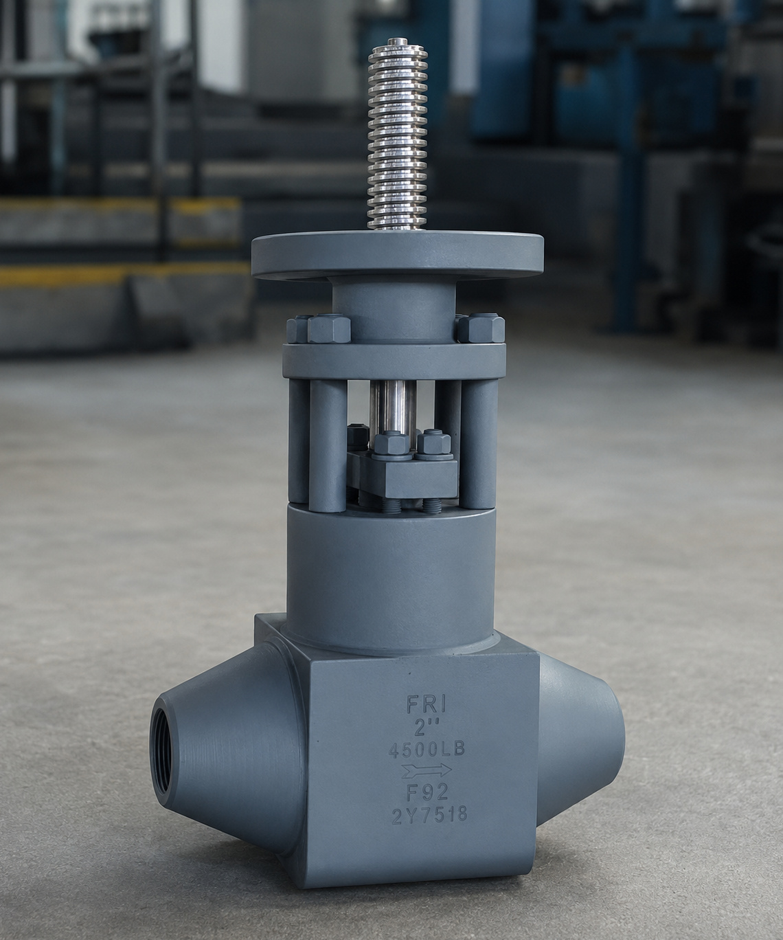 Precision-machined valve from a China valve manufacturer factory