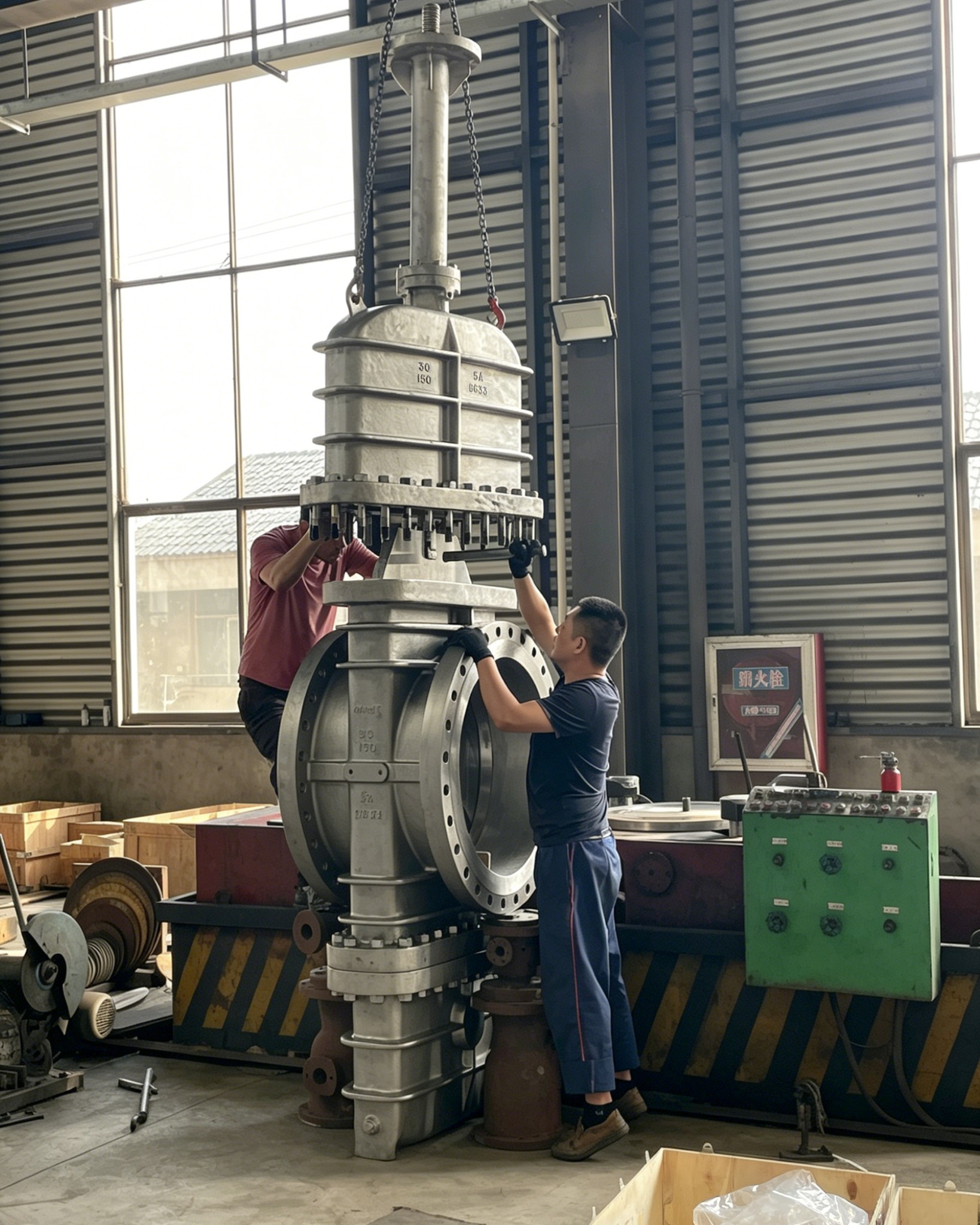 Valve inspection and testing support