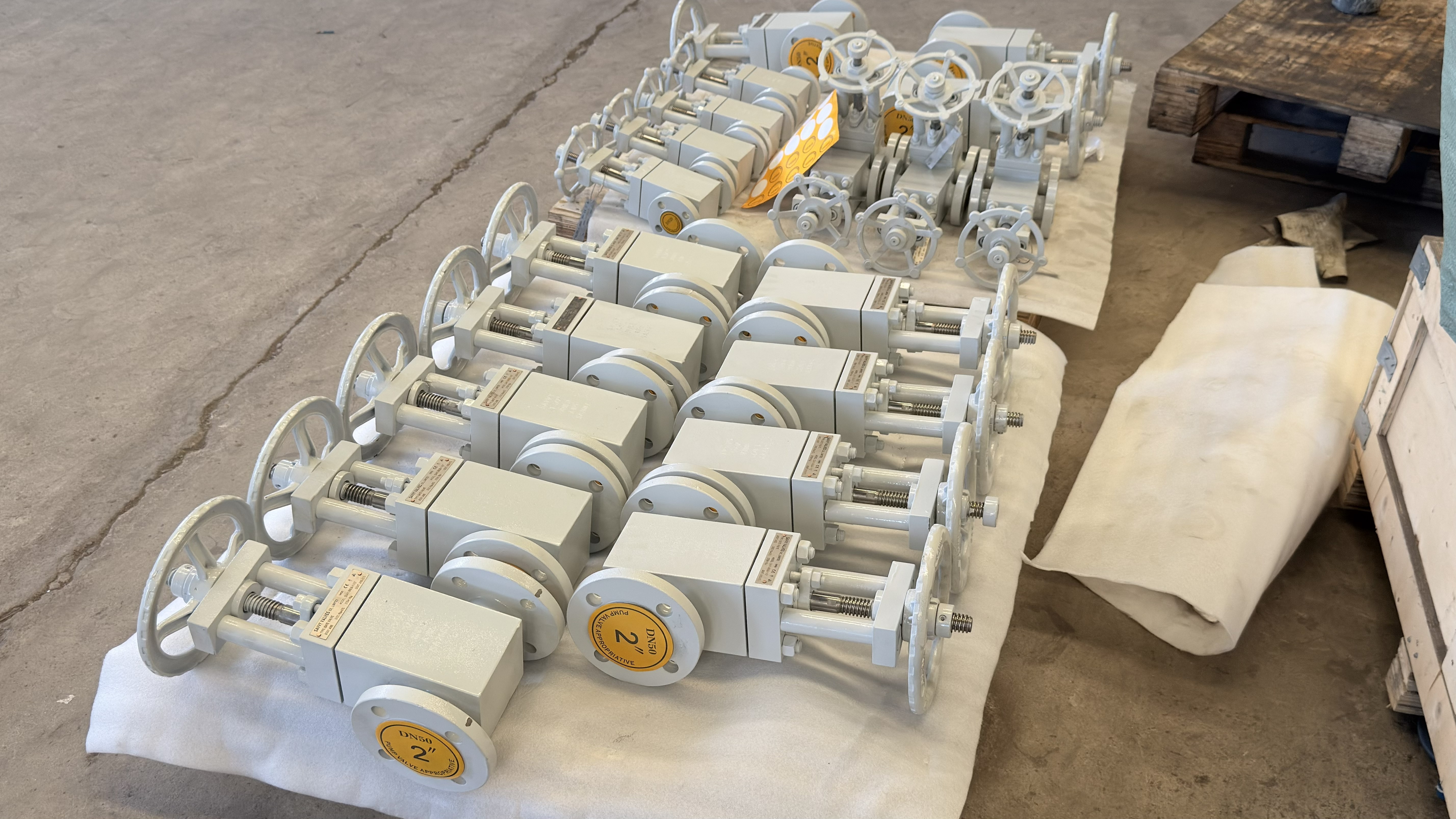 Small-bore forged steel slab gate valve workshop process overview