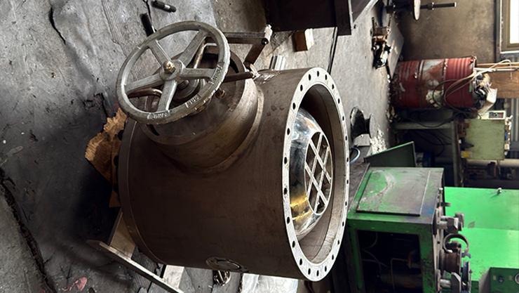 Machined A105 pigging valve body