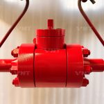 API 6A Ball Valve API 6A ball valve with bare stem - front view