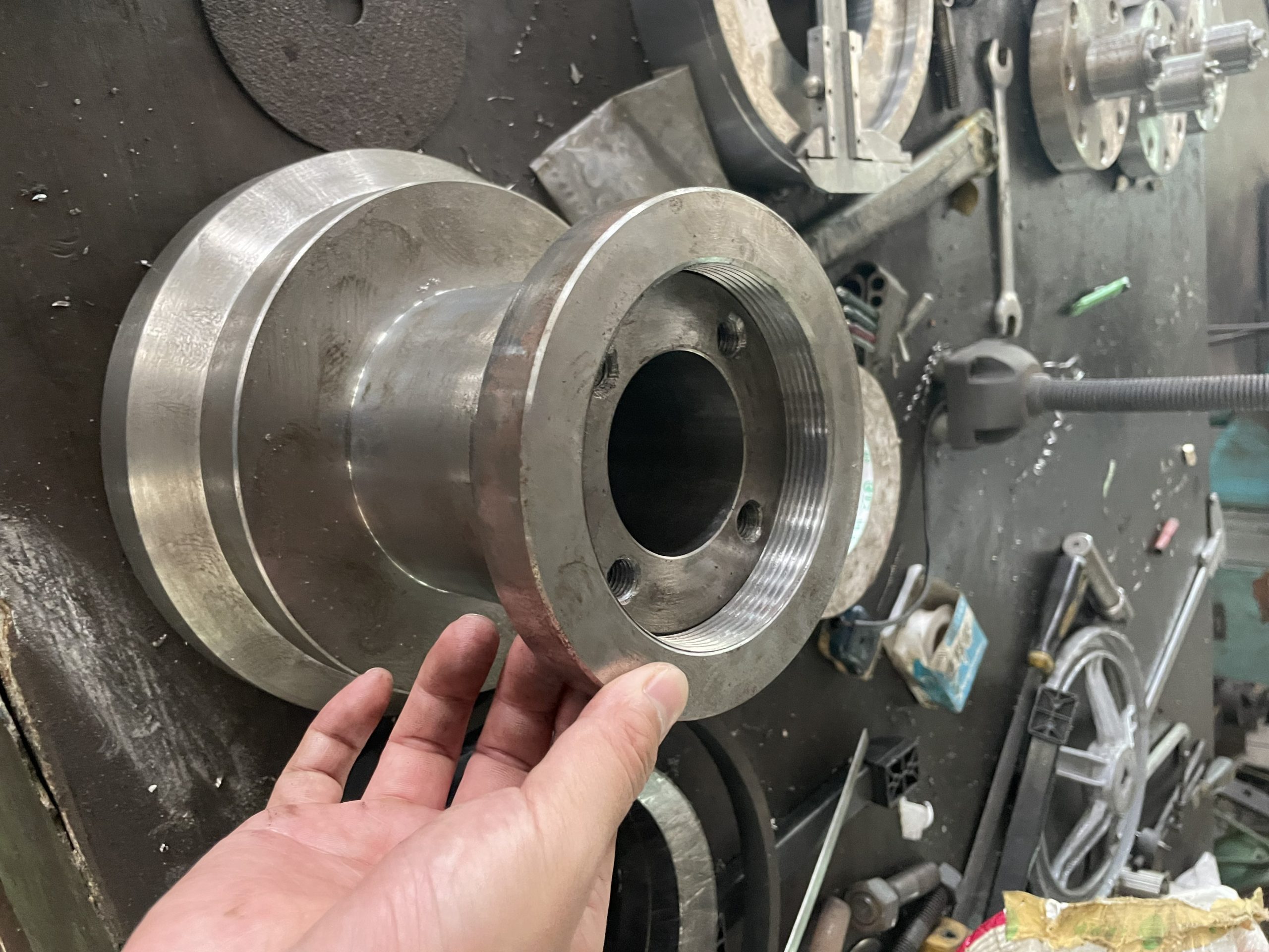 Machined internal component for F91 gate valve