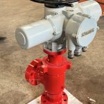 API 6A Choke Valve API 6A choke valve with electric actuator
