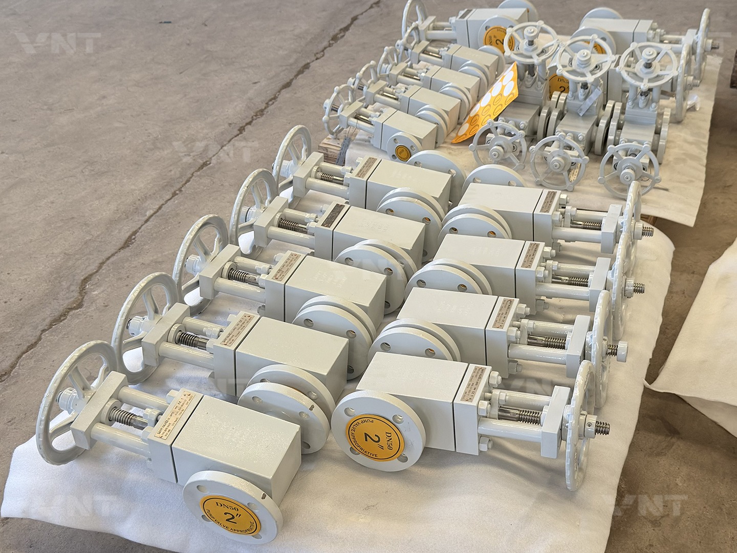 Small Diameter Parallel Gate Valves Production Batch