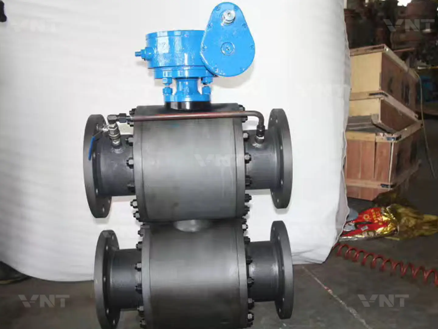 Duplex 3-way ball valve product view