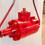 API 6A Ball Valve API 6A ball valve with bare stem - side view