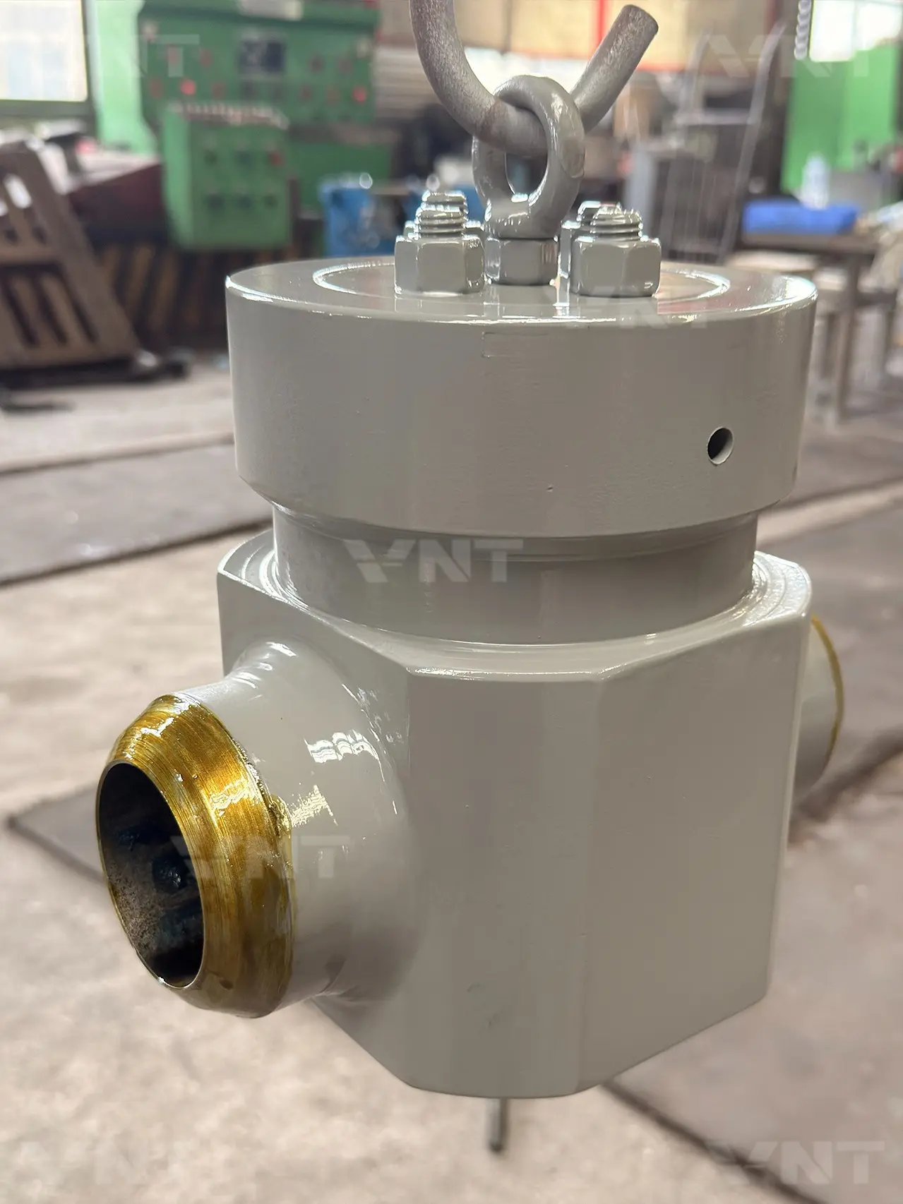 Forged Steel Self-Sealing Check Valve Cover Forged steel self-sealing check valve pressure-seal cover