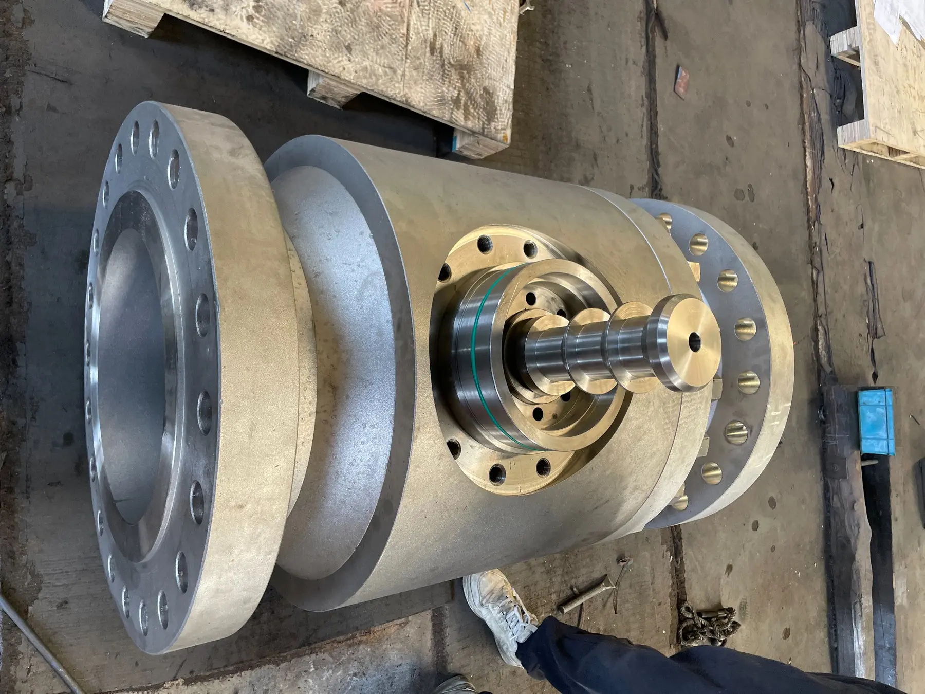 Pump protection valve body and stem assembly