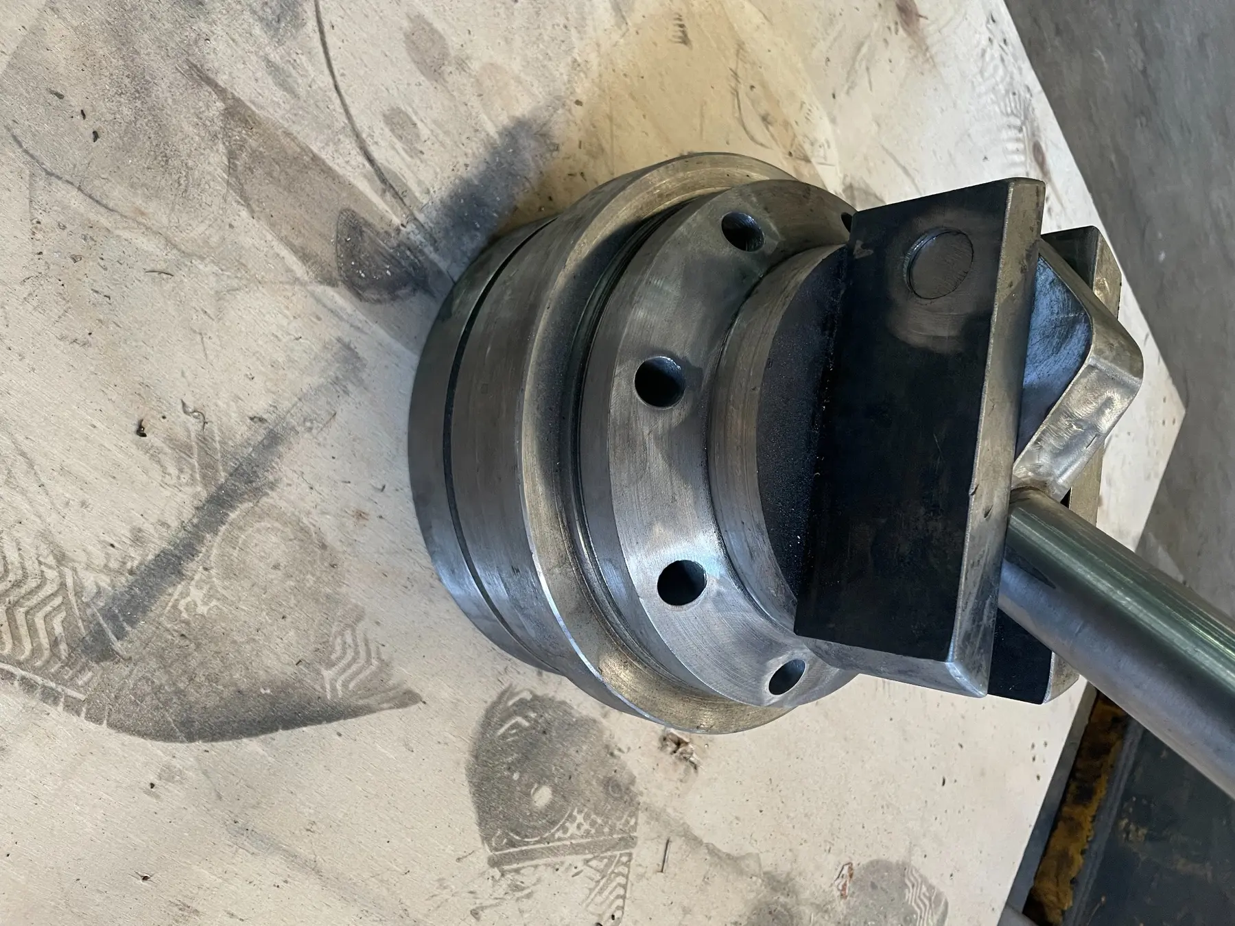 Machined internal component for pump protection valve