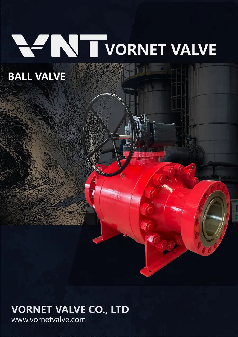 Vornet Ball Valve Product Catalog cover
