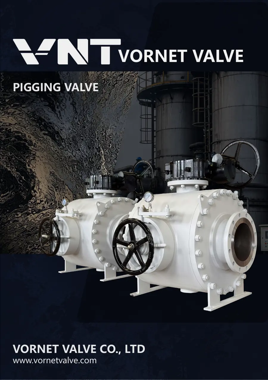 Vornet Pigging Valve Product Catalog cover